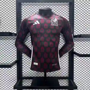 2024 Long Sleeve Player Version Mexico National Home Football Shirt 1:1 Thai Quality