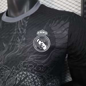 2025/2026 Player Version Real Madrid Special Edition Black Football Shirt 1:1 Thai Quality