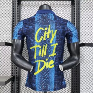 2025/2026 Player Version Manchester City  FTBLNRGY+Retro Football Shirt 1:1 Thai Quality