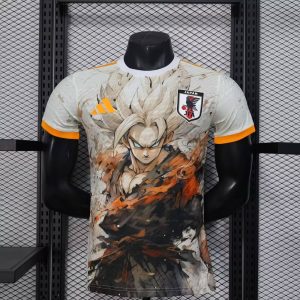 2025 Player Version Japan  Special Edition Dragon Ball Son Goku Football Shirt 1:1 Thai Quality