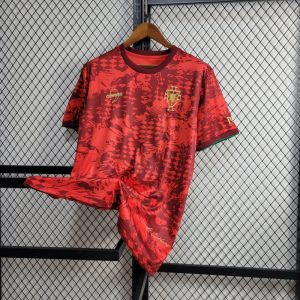 2024 Portugal Training Wear Red Football Shirt 1:1 Thai Quality