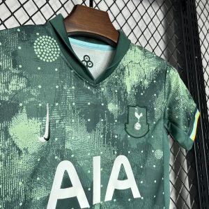 2024/2025 Kids Size Tottenham Third Away Football Shirt 1:1 Thai Quality