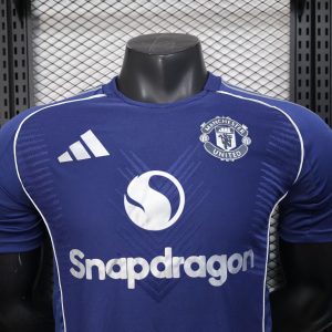 2025/2026 Player Version Manchester United Special Edition Blue Football Shirt 1:1 Thai Quality