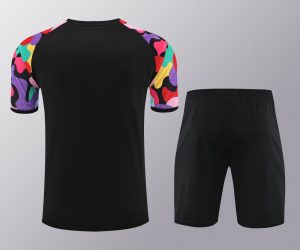 2024/2025 Manchester United pre-match training Blcak Shirt+Shorts 1:1 Thai Quality