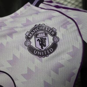 2025/2026 Player Version Manchester United Special Edition Light Purple Football Shirt 1:1 Thai Quality