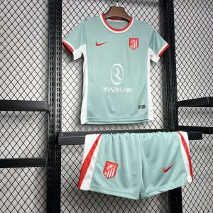 2024/2025 Kids Size Atletico Madrid Away Soccer Jersey 1:1 Thai Quality