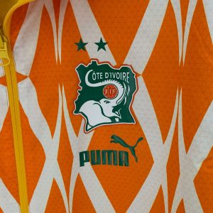 2024 Côte d’Ivoire Reversible Windbreaker Soccer Jersey 1:1 Thai Quality