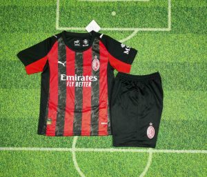 2025/2026 Kids Size AC Milan Home Football Shirt 1:1 Thai Quality