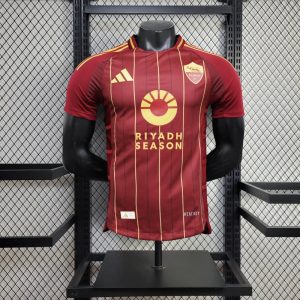 2024/2025 Player Version Roma Home Football Shirt 1:1 Thai Quality