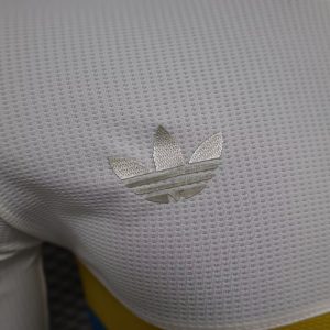 2024 Long Sleeve Player Version Colombia 100th White Football Shirt 1:1 Thai Quality