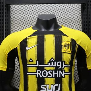 2024/2025 Player Version Al-Ittihad Home Jersey 1:1 Thai Quality