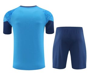 2024/2025 Palmeiras pre-match training Sky Blue Shirt+Shorts 1:1 Thai Quality