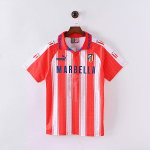 1995/1996 Retro Atletico Madrid Home Football Shirt 1:1 Thai Quality