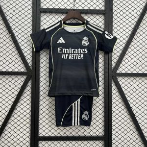 2025/2026 Kids Size Real Madrid Away Football Shirt 1:1 Thai Quality