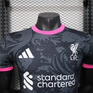 2025/2026 Player Version Liverpool Special Edition Black Football Shirt 1:1 Thai Quality