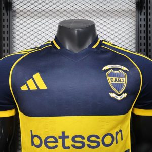 2025/2026 Player Version Boca Juniors Home Football Jersey 1:1 Thai Quality