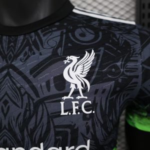 2024/2025 Player Version Liverpool Special Edition Black Green Football Shirt 1:1 Thai Quality