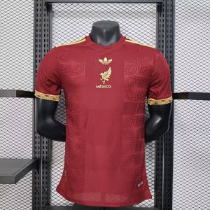 2025 Player Version Mexico Special Edition Gold Cup Red Football Shirt 1:1 Thai Quality