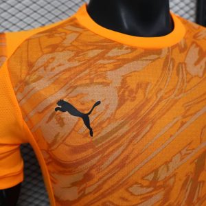 2025/2026 Player Version AC Milan Special Edition Orange Football Shirt 1:1 Thai Quality