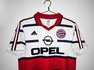 1998/00 Bayern Munich Away Retro Football Jersey 1:1 Thai Quality