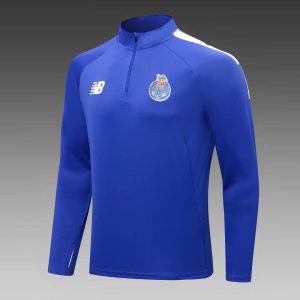 2022/2023 Porto Half-Pull Training Suit Blue Football Shirt