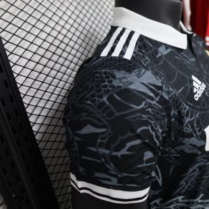 2024/2025 Player Version Real Madrid Chinese Dragon Black Football Shirt 1:1 Thai Quality
