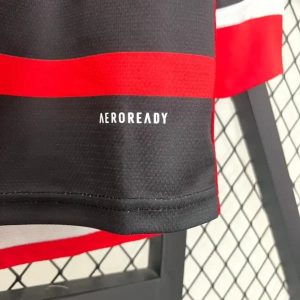 2024/2025 Long Sleeve Flamengo Home Soccer Shirt 1:1 Thai Quality