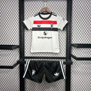 2024/2025 Kids Size Manchester United Third Away Football Shirt 1:1 Thai Quality