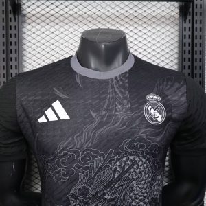 2025/2026 Player Version Real Madrid Special Edition Black Football Shirt 1:1 Thai Quality