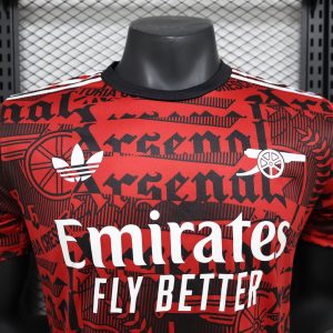 2024/2025 Player Version Arsenal Special Edition Black-Red Football Shirt 1:1 Thai Quality
