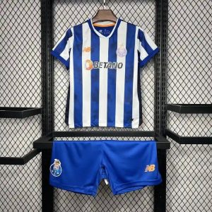 2024/2025 Kids Size Porto Home Football Shirt 1:1 Thai Quality