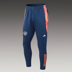 2024/2025 Manchester United Half-Pull Training Suit Orange Football Shirt 1:1 Thai Quality