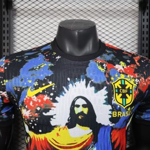 2025 Player Version Brazil Special Edition Starry Sky Red Goddess Football Shirt 1:1 Thai Quality