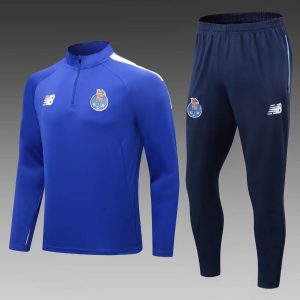 2022/2023 Porto Half-Pull Training Suit Blue Football Shirt