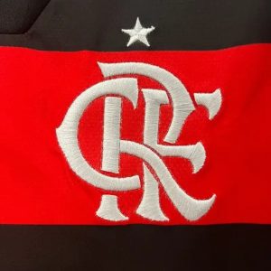 2024/2025 Long Sleeve Flamengo Home Soccer Shirt 1:1 Thai Quality