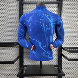 2024/2025 Long Sleeve Player Version Chelsea Home Football Shirt 1:1 Thai Quality