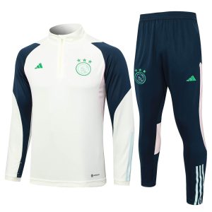 2023/2024 Ajax Half-Pull Training Suit Light Green Football Shirt 1:1 Thai Quality