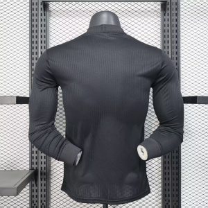 2025 Long Sleeve Player Version Germany 125th Anniversary Special Edition Black Football Shirt 1:1 Thai Quality