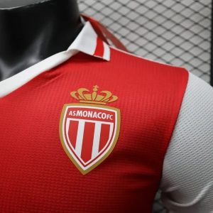 2024/2025 Player Version Monaco Home Football Shirt 1:1 Thai Quality