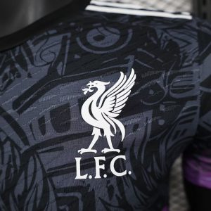 2024/2025 Player Version Liverpool Special Edition Black Purple Football Shirt 1:1 Thai Quality