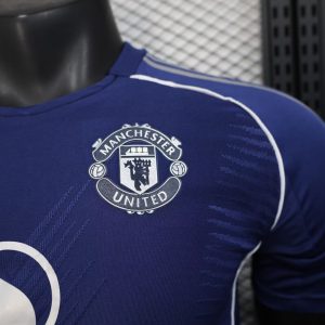 2025/2026 Player Version Manchester United Special Edition Blue Football Shirt 1:1 Thai Quality