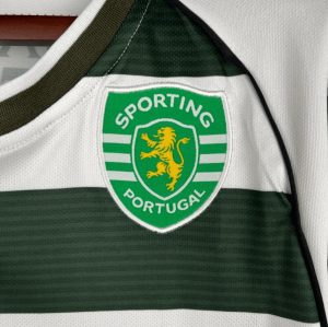 2001/2003 Retro Long Sleeve Sporting Lisbon Home Football Shirt