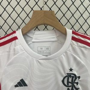 2024/2025 Kids Size Flamengo Away Soccer Shirt 1:1 Thai Quality