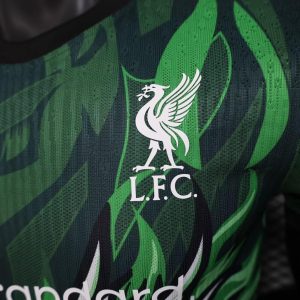 2025/2026 Player Version Liverpool Special Edition Green Football Shirt 1:1 Thai Quality