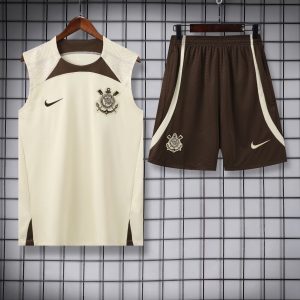 2024/2025 Corinthians  pre-match training Jersey+Shorts 1:1 Thai Quality
