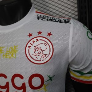 2025/2026 Ajax Special Edition Light White Graffiti Football Shirt 1:1 Thai Quality