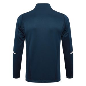 2023/2024 Ajax Half-Pull Training Suit Royal Blue Football Shirt 1:1 Thai Quality