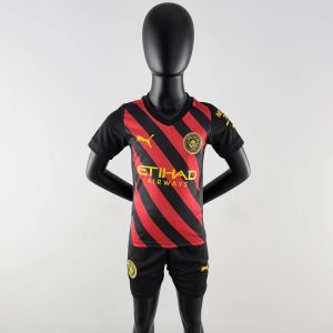 2022/2023 Manchester City Away Football Shirt 1:1 Thai Quality Kids Size