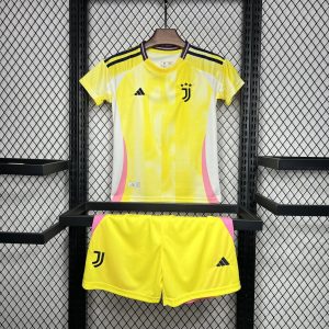 2024/2025 Kids Size Juventus Away Soccer Jersey 1:1 Thai Quality