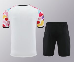 2024/2025 Manchester United pre-match training White Shirt+Shorts 1:1 Thai Quality